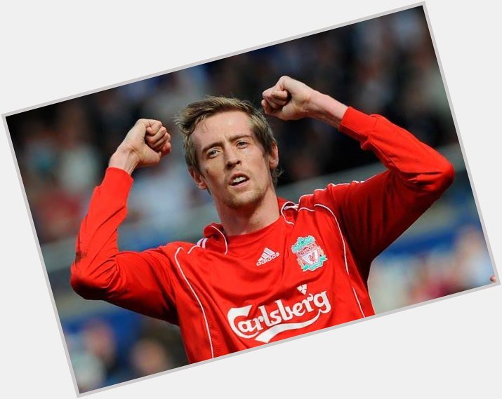 He s big he s red, his feet stick out of bed Peter Crouch. Happy birthday fella 