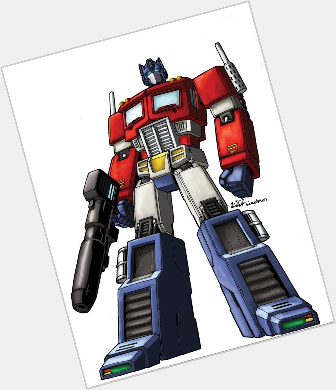 A very Happy Birthday to Optimus Prime aka Peter Cullen. 