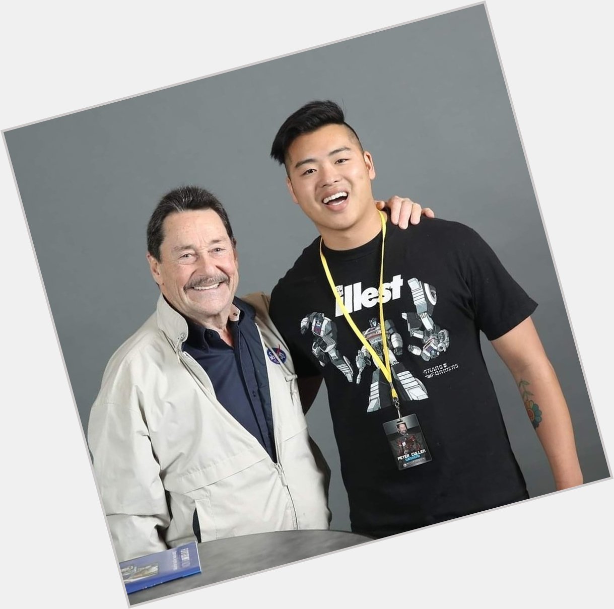 Happy birthday Peter Cullen, voice of Optimus Prime! You are legend! 