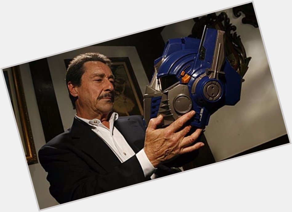 Wishing Optimus Prime, aka Peter Cullen, a happy birthday today! 