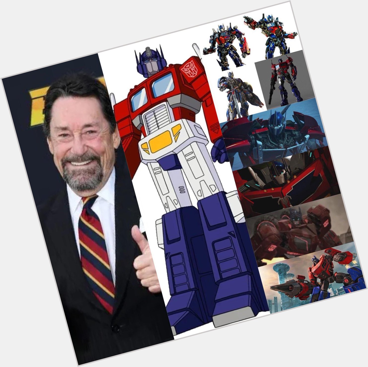 Wishing a very Happy Birthday to Peter Cullen, the man who gave Optimus his voice 