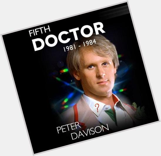 Happy 64th birthday to 5th Doctor, Peter Davison! 