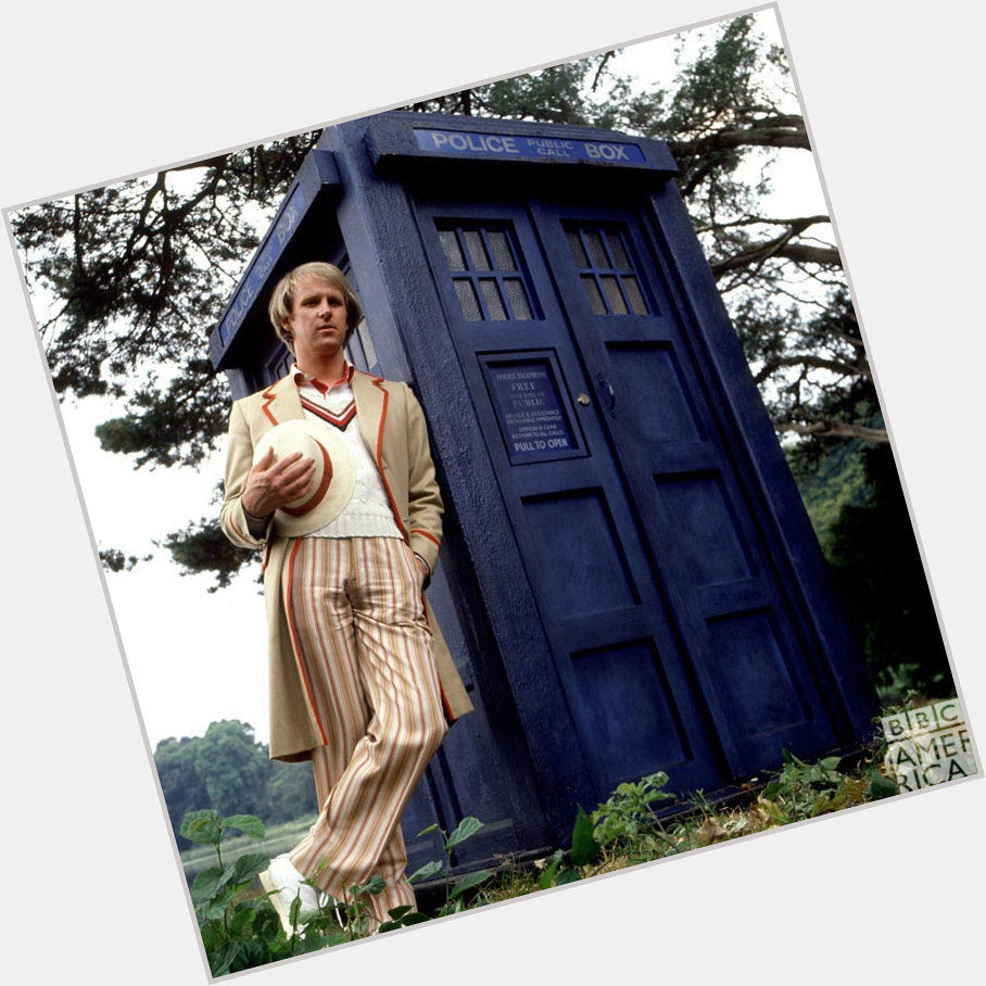 Wishing a very happy birthday to the Fifth Doctor, Peter Davison! 