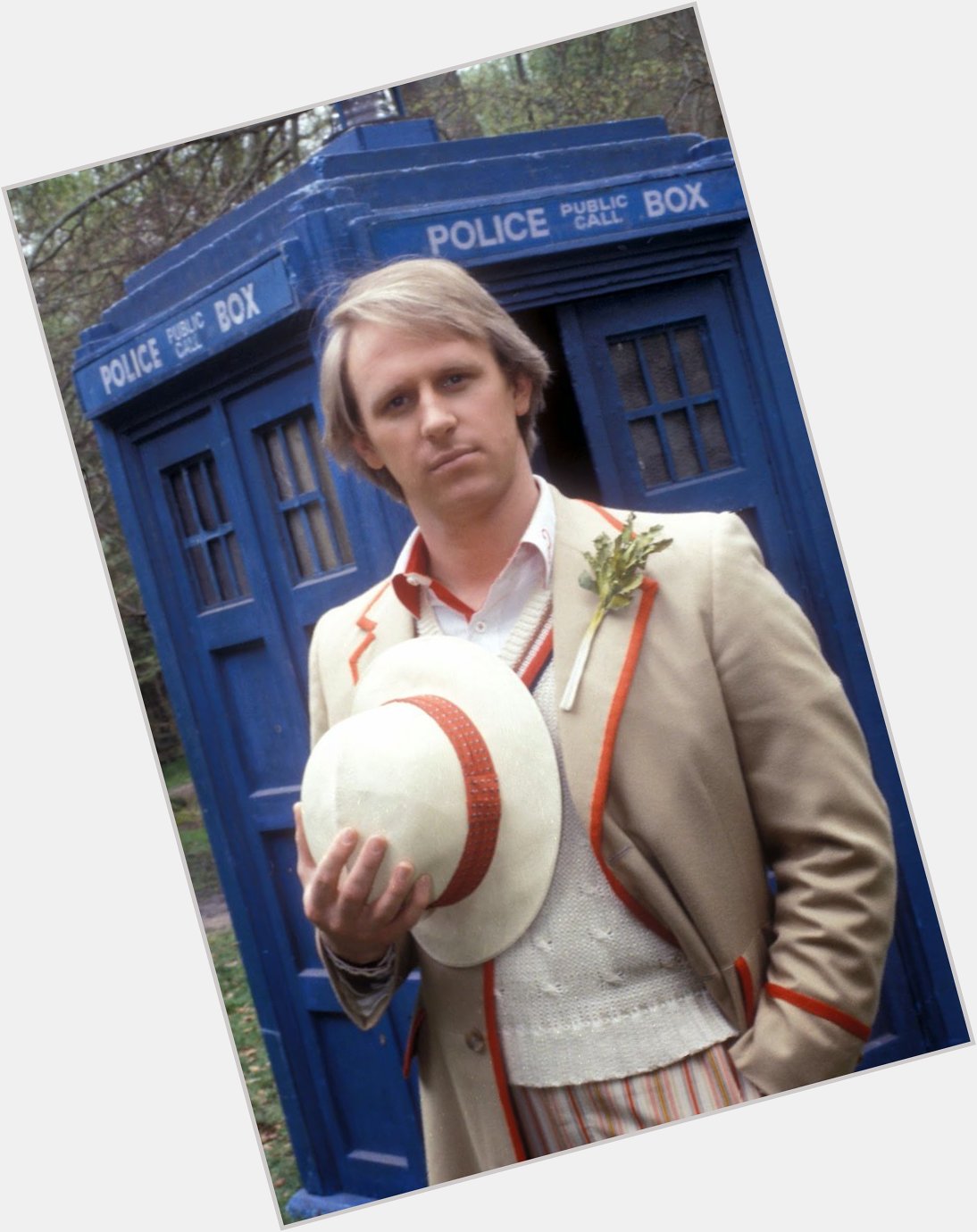 Wishing a very happy 72nd birthday to the fifth Doctor Peter Davison    