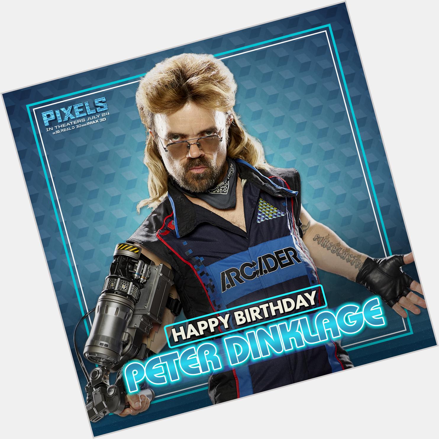 Happy Birthday Peter Dinklage! See the Donkey Kong champion of the world in action July 24. 