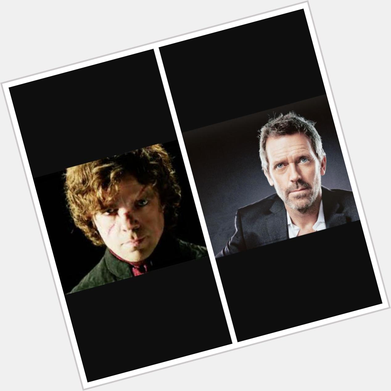 Two geniuses,played 2 great characters with foreign accents flawlessly.Happy birthday Peter Dinklage & Hugh Laurie 