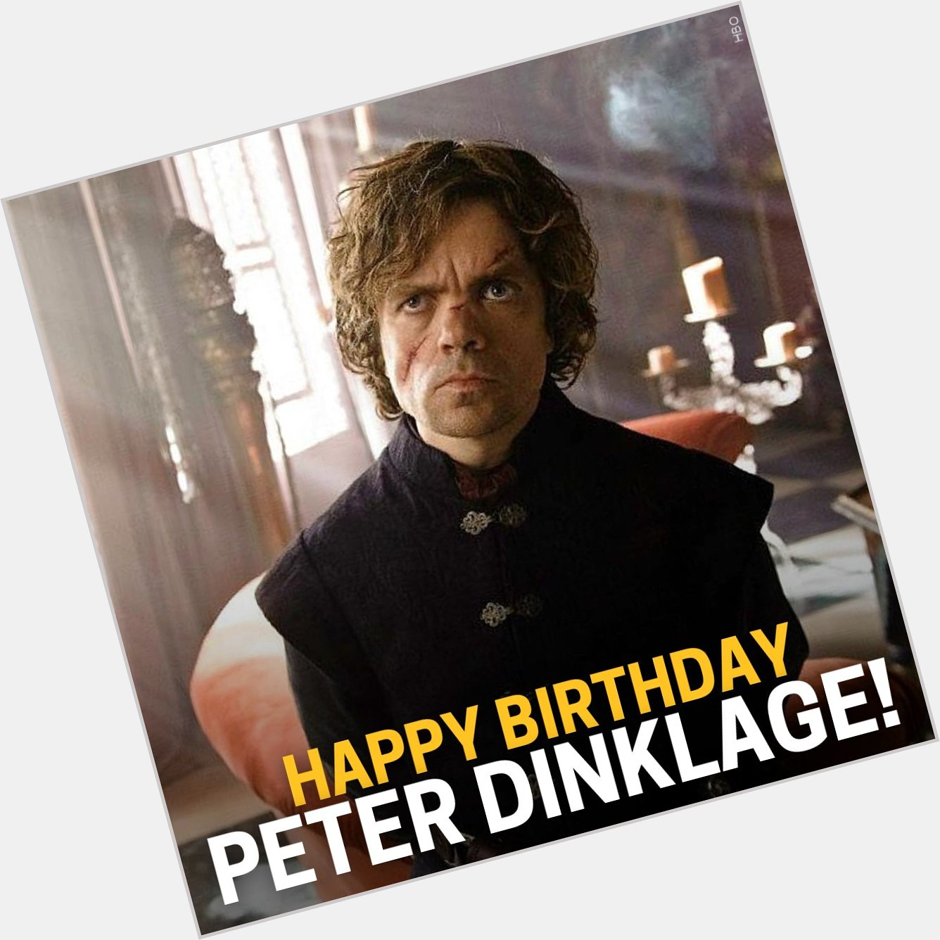Happy birthday to Peter Dinklage aka Tyrion Lannister! 