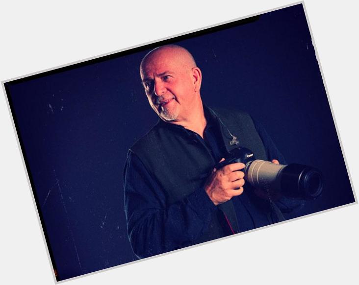 Happy 65th Birthday today\s über-cool celebrity with an über-cool camera: PETER GABRIEL 
