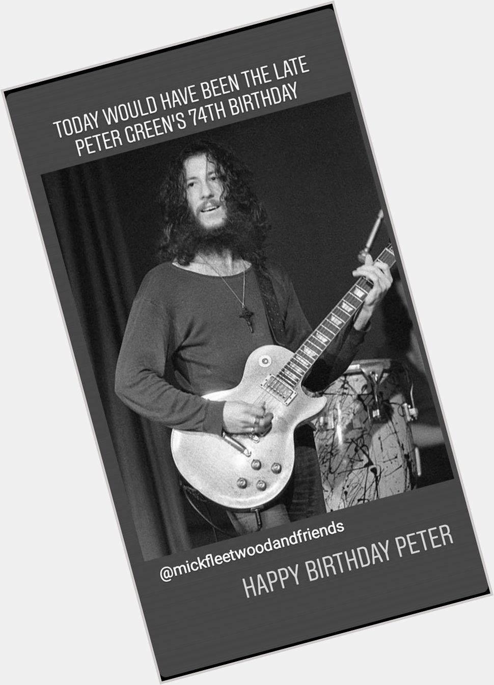 Happy Birthday to the late Peter Green! 
