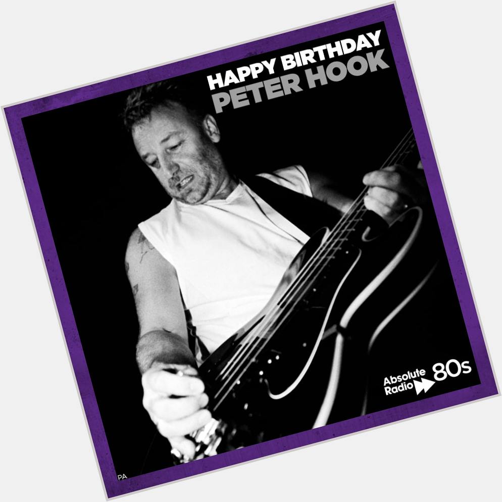 Happy Birthday to Joy Division and New Order legend, Peter Hook! What\s his best bassline of all time? 