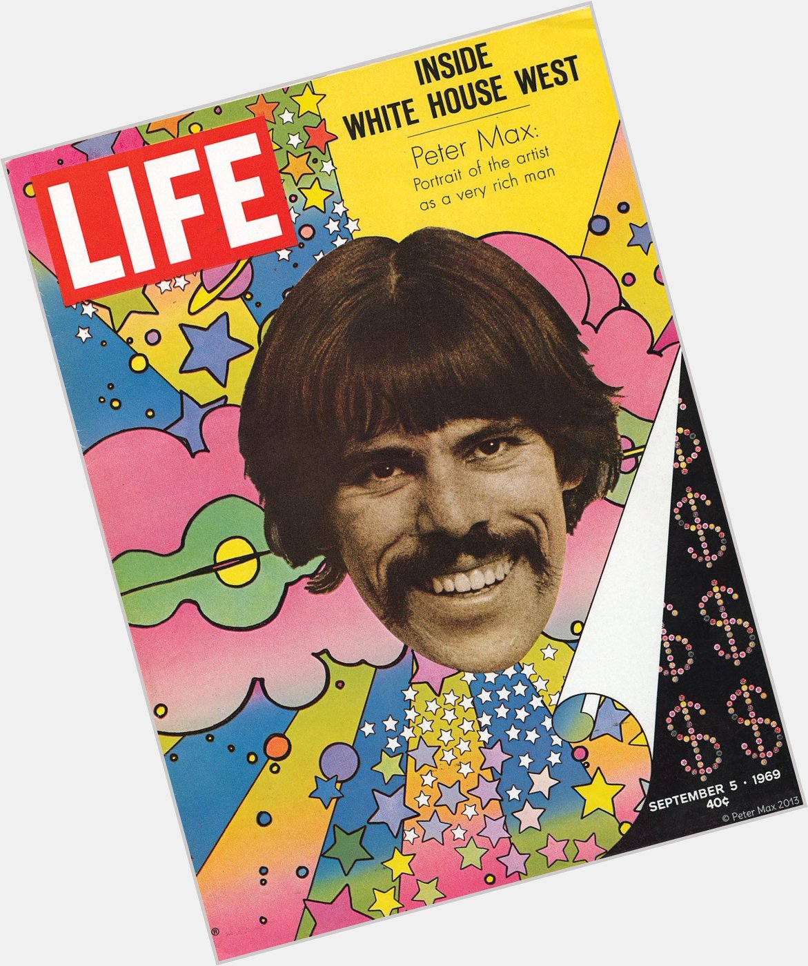 Happy Birthday to Peter Max, pop artist of our times, whose explosive work will forever evoke the 60s flower child. 
