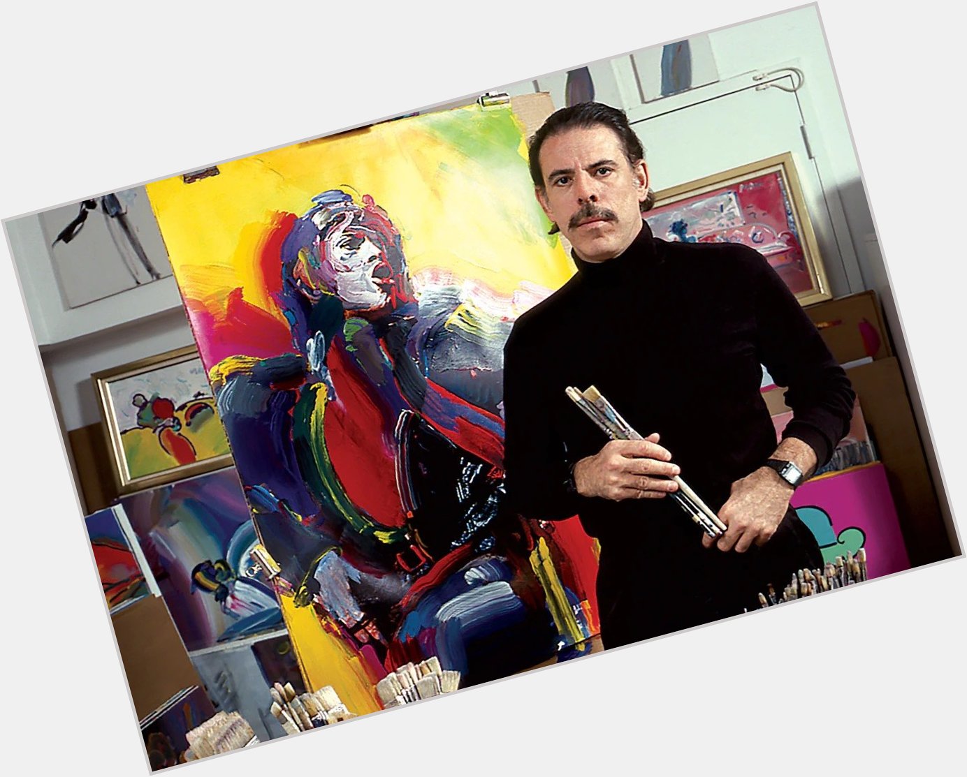 Wishing a Happy 84th Birthday to Peter Max.   