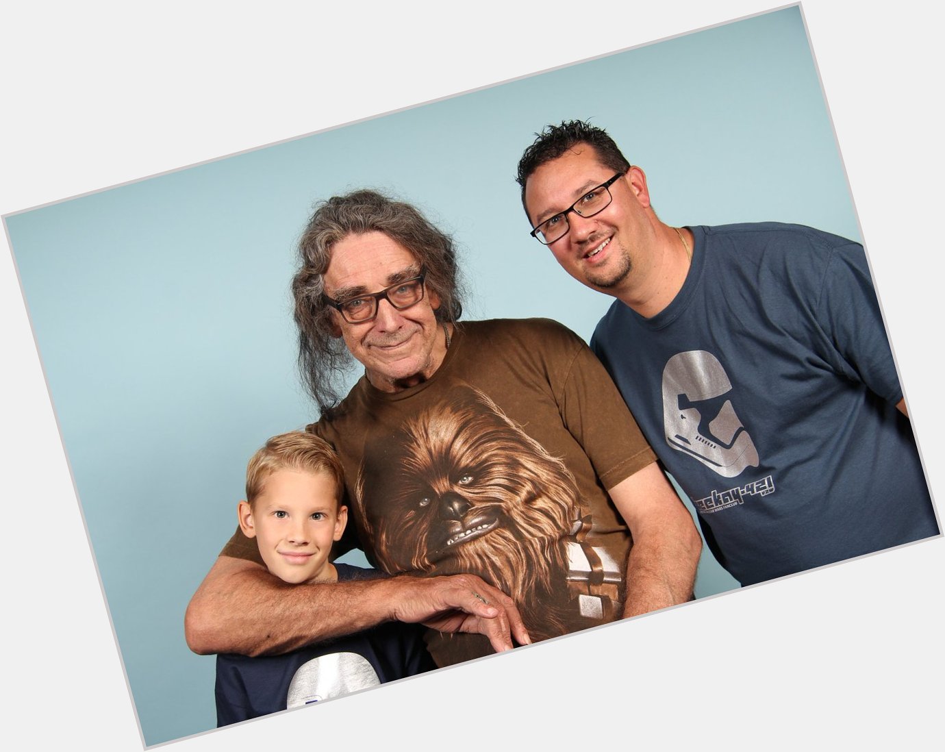 Happy Birthday Peter Mayhew, I honored to meet you!    