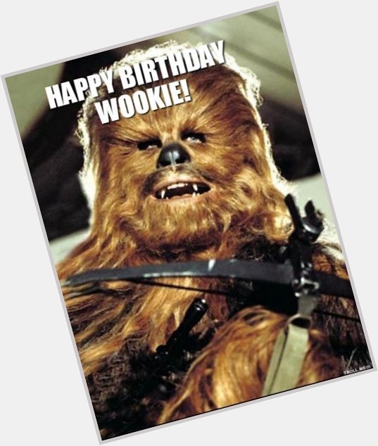 Happy Birthday Peter Mayhew ! May your day be as great as you are ! 