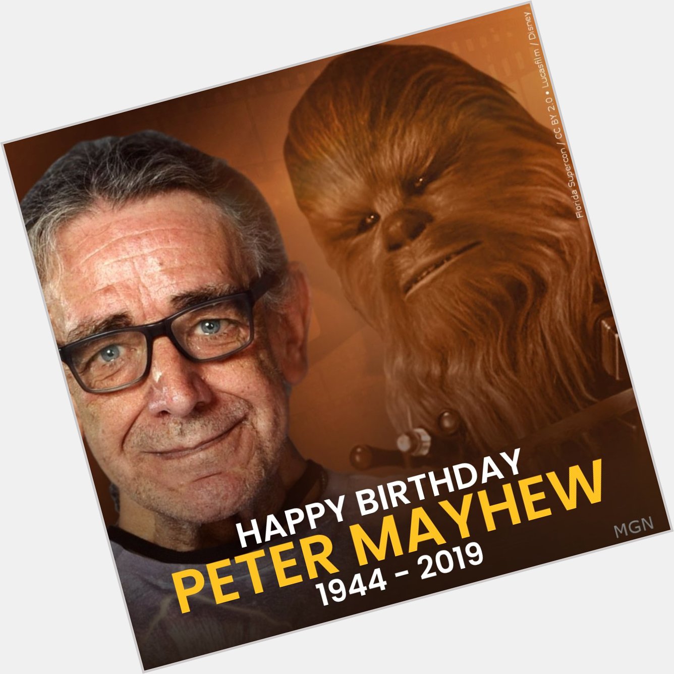 Happy Birthday, Peter Mayhew 
