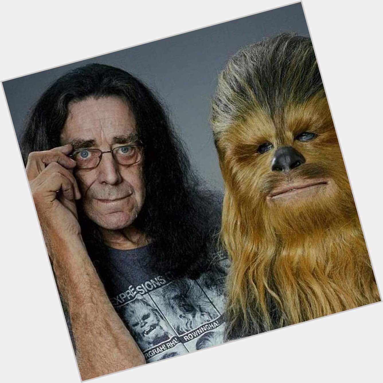 Happy Birthday Memories to the late, great Peter Mayhew. 
Born on May 19th, 1944 
