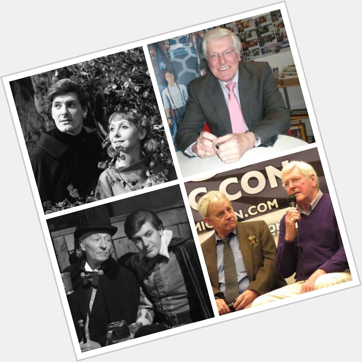 Wishing Peter Purves aka Steven Taylor a very happy birthday

With thanks to for the pics. 
