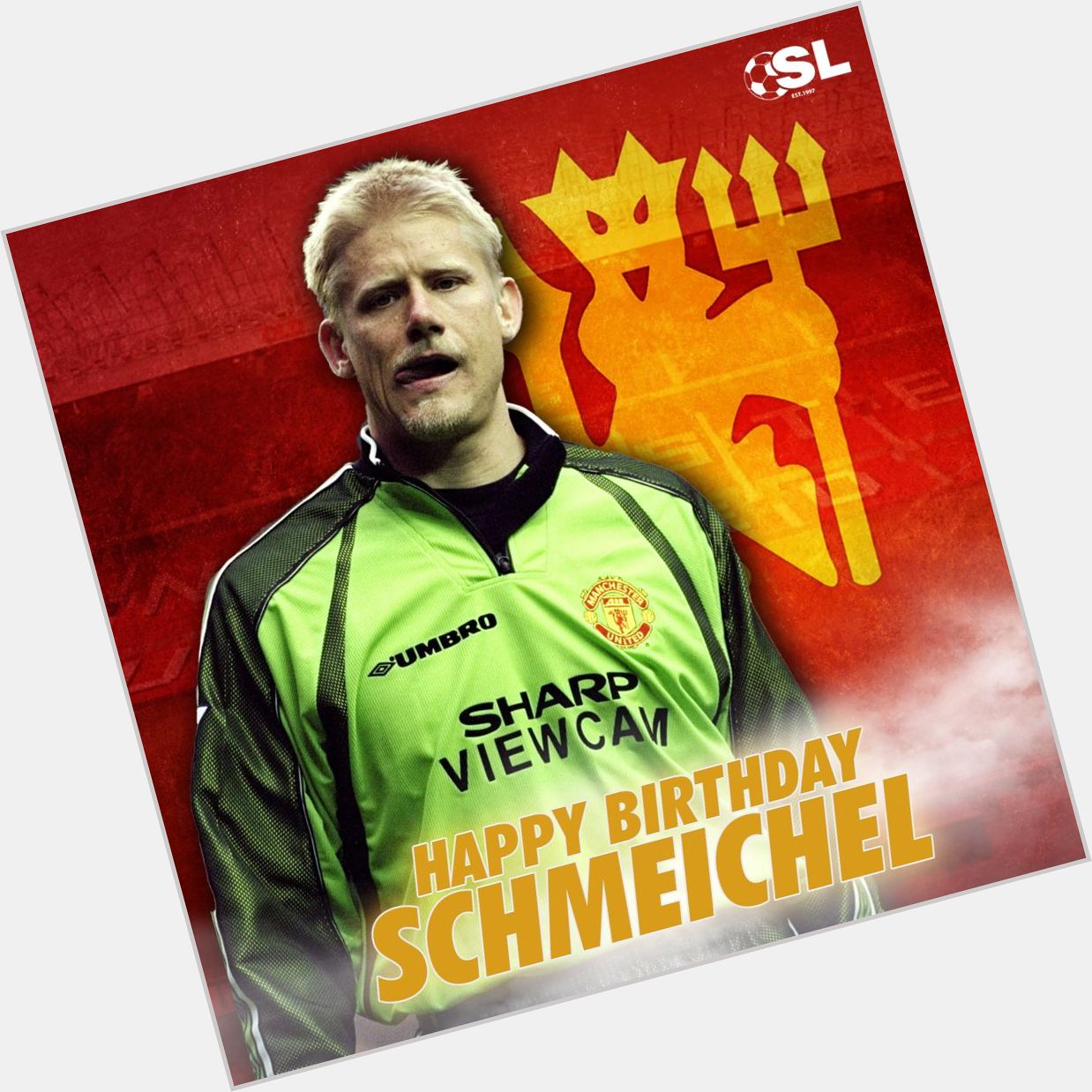  | Happy Birthday to Manchester United legend, Peter Schmeichel! 