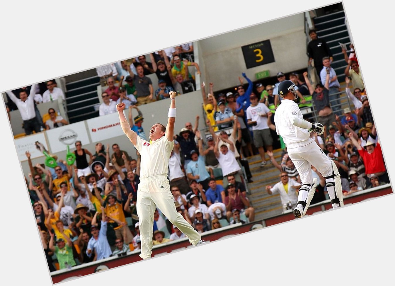 What a moment! On this day 11 years ago Peter Siddle took a hat-trick on his birthday! Happy birthday Sids 
