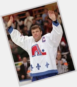 Happy birthday to ex Peter stastny. Father of Paul stastny current nhl star 