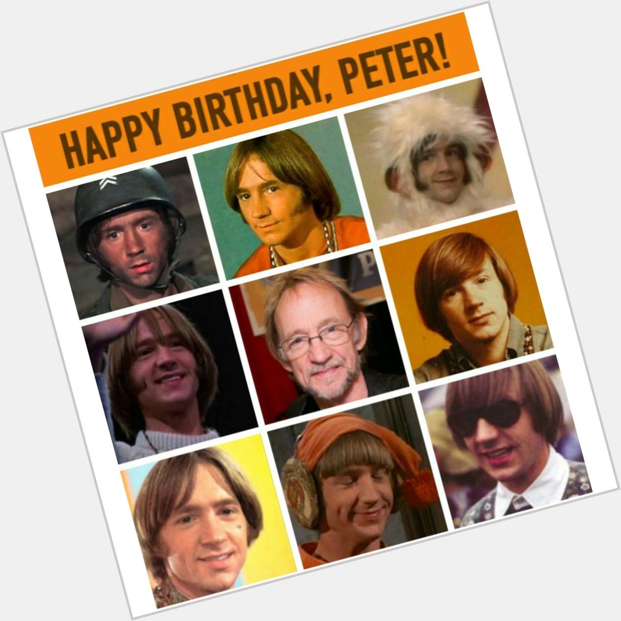 Happy birthday Peter Tork!   