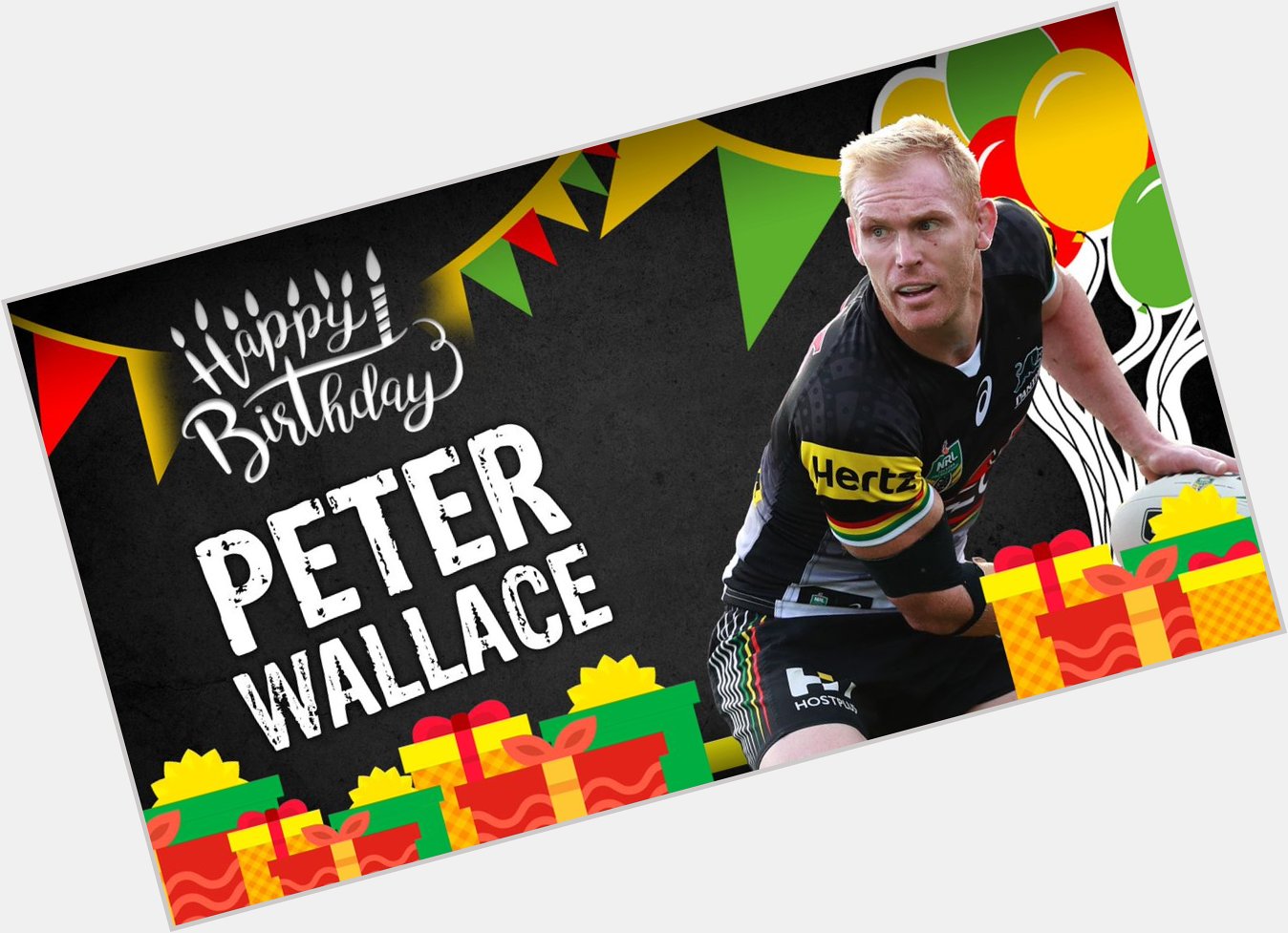PARTY TIME   Join us in wishing Peter Wallace a very Happy Birthday!  