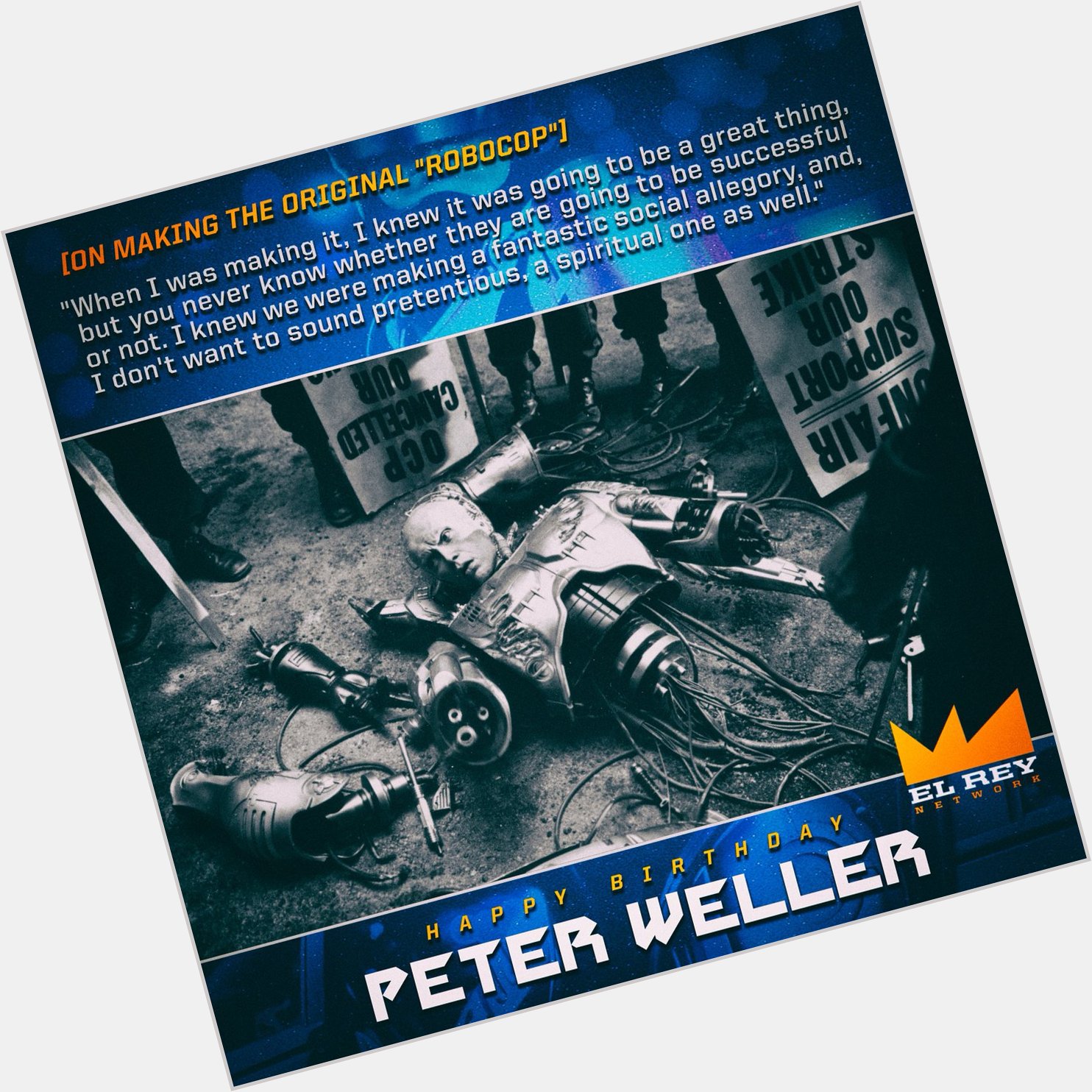 Happy Birthday to Peter Weller from 