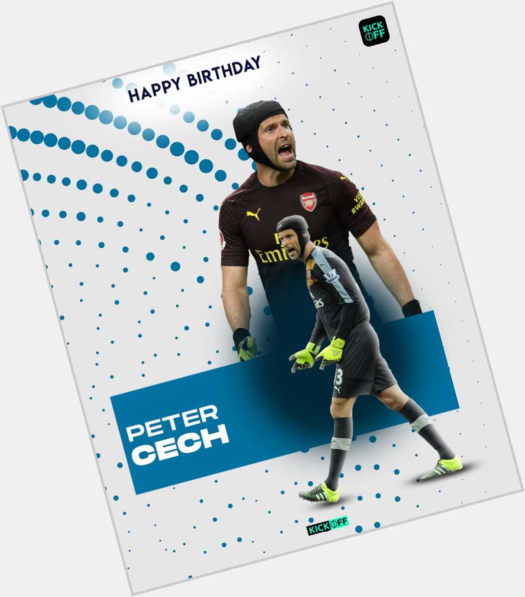 Happy Birthday to Chelsea\s Czech Republic legend, Petr Cech !  . 
. 
. 
©KICKOFF 