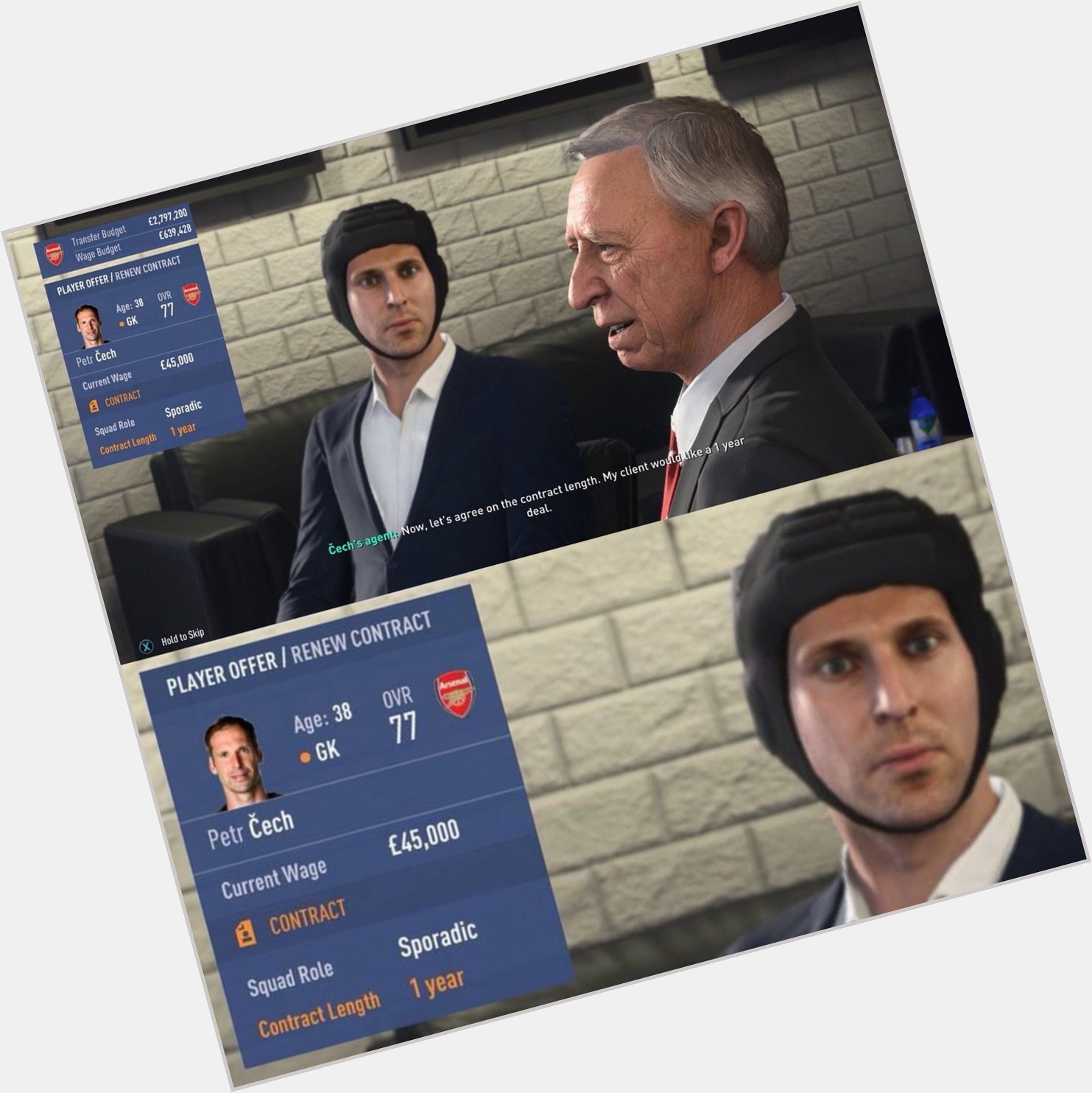Happy Birthday, Petr Cech Throwback to when FIFA did him dirty 