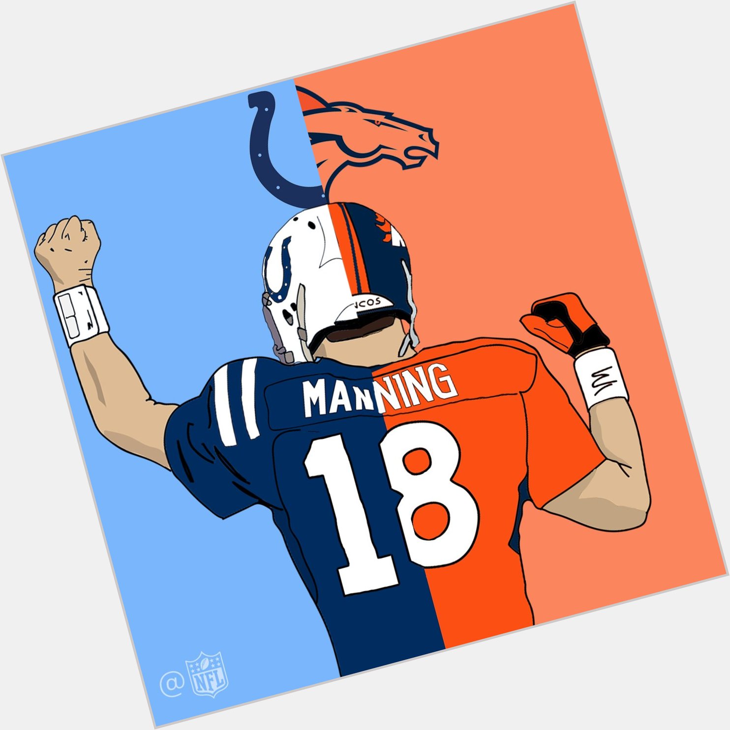 2x Super Bowl champ.
5x MVP.
14x Pro Bowler.

Everyone wish Peyton Manning a happy birthday! 
