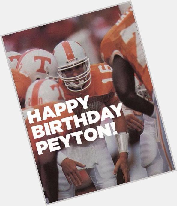 Happy birthday to Peyton Manning! 