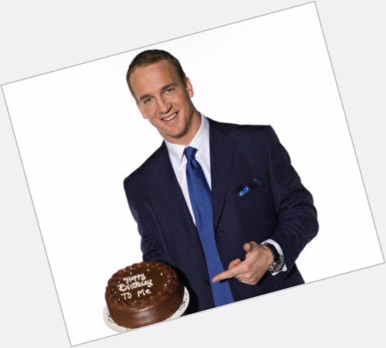 Happy Birthday to Peyton Manning.. the only man I love almost as much as Kevin   
