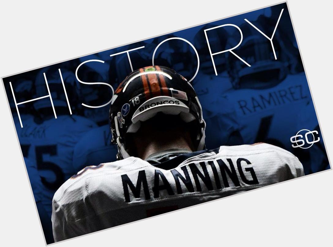 Happy Birthday to the best to ever do it Peyton Manning! 