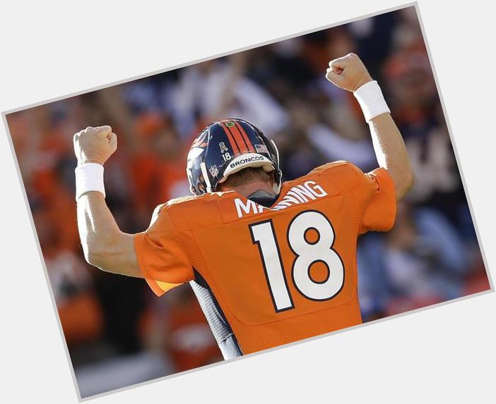 Best Ever? Anything left in the tank? Only 1 ring?

Questions aside, Happy 39th Birthday to Peyton Manning! 