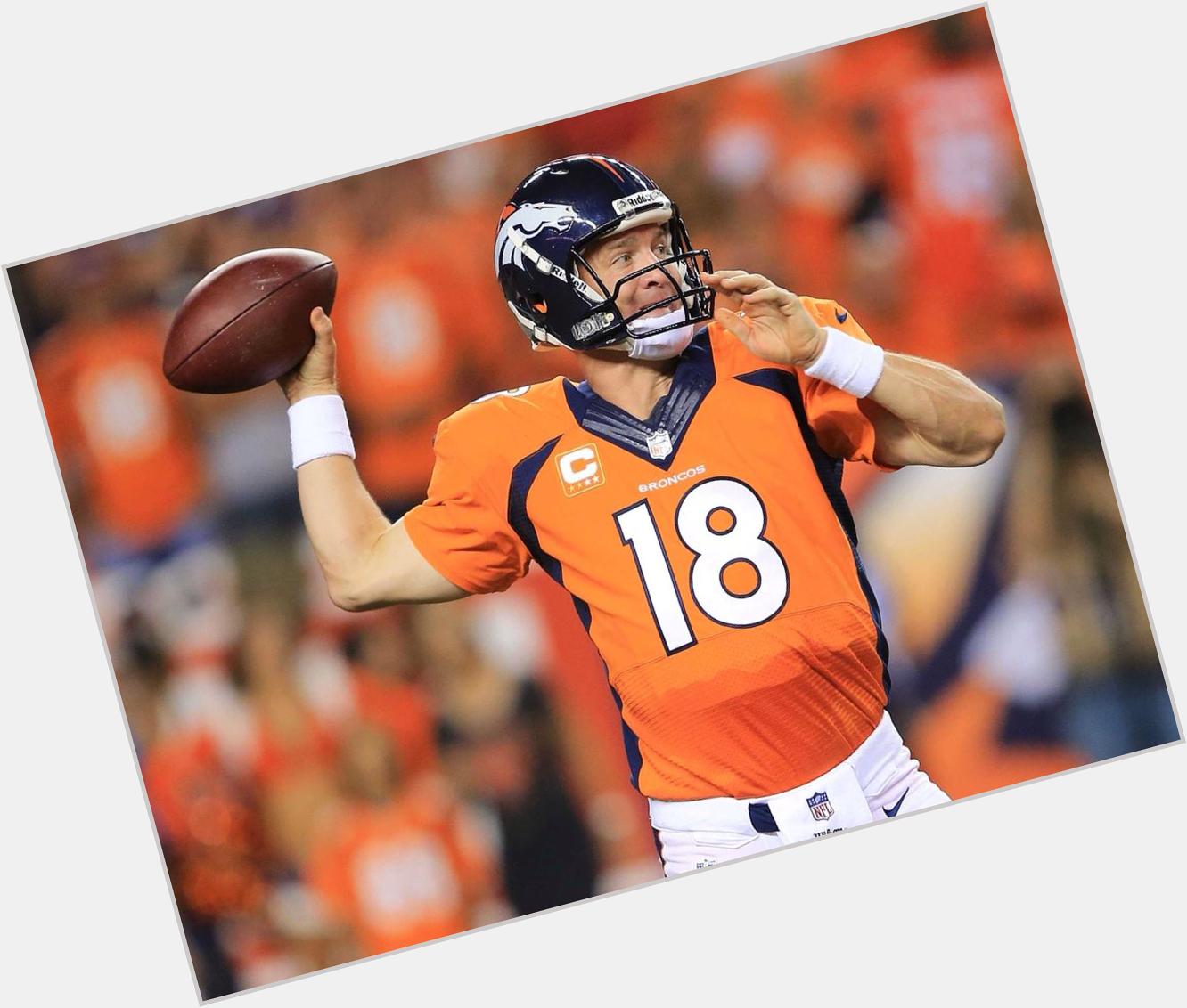 Happy 39th birthday to Peyton Manning! He\s still one of my favorite players of all time! 