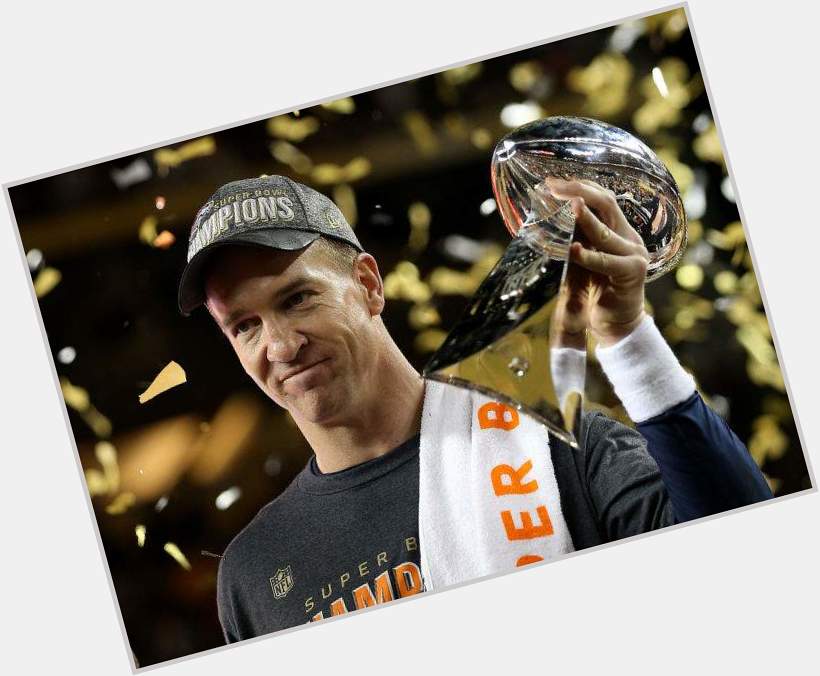 Happy 45th birthday to the legend himself: Peyton Manning. 5x MVP, 2 time super bowl champ. Absolute legend. 