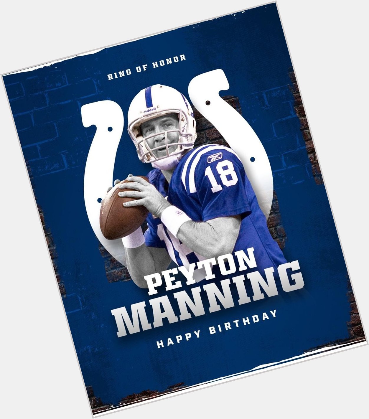 Happy Birthday Peyton Manning. 