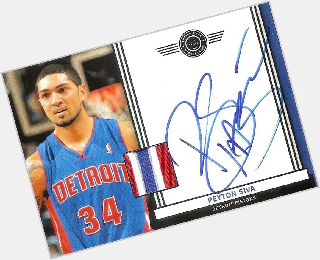 Happy birthday to Peyton Siva Jr. of who turns 30 today. Enjoy your day 