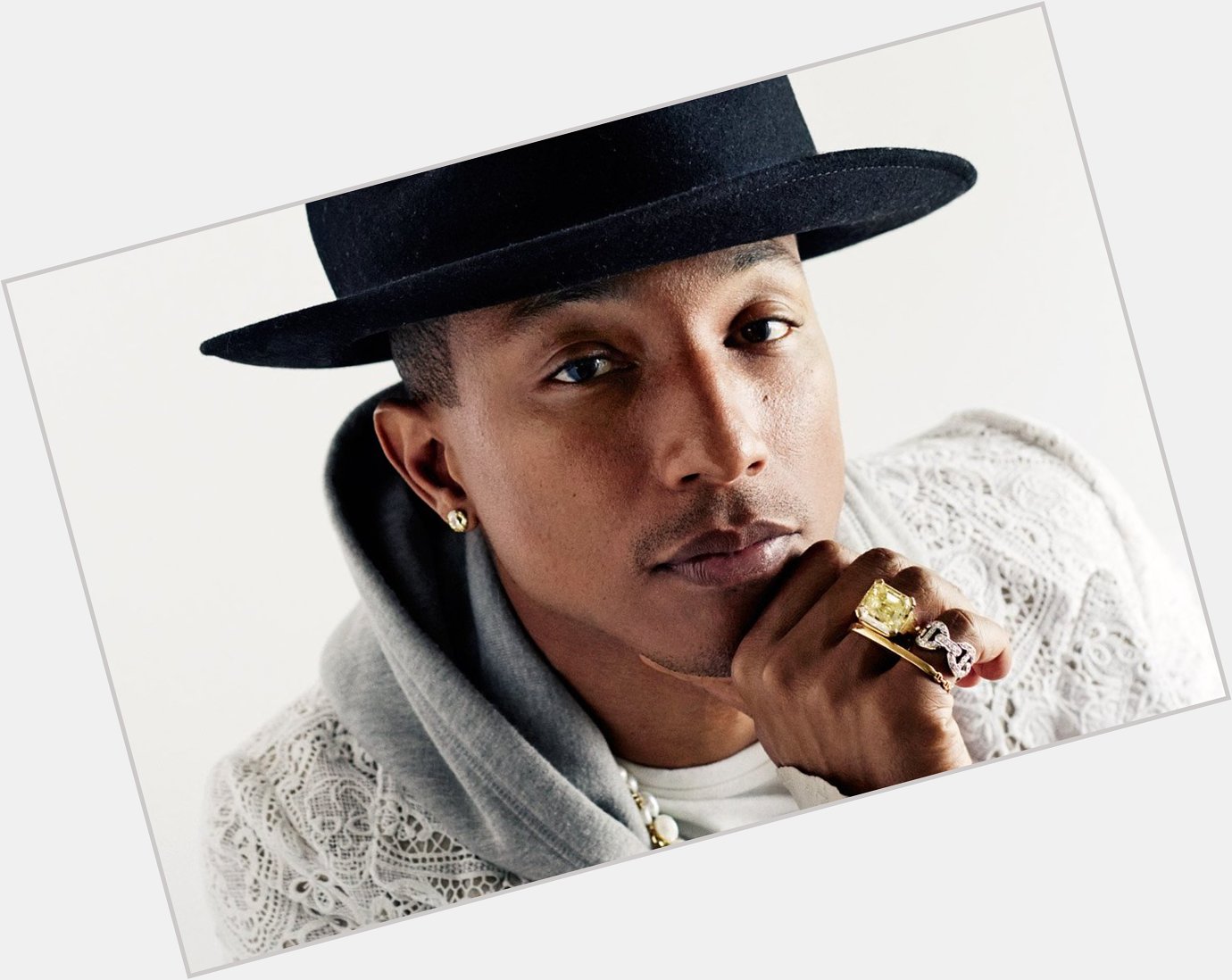  ON WITH Wishes:
Pharrell Williams A Happy Birthday! 