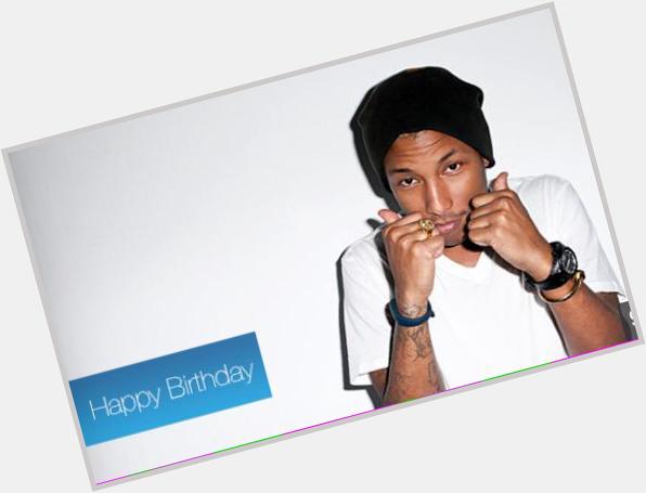 Happy 42nd birthday to the U.S. & U.K. record breaking \"Happy\" singer Pharrell Williams 