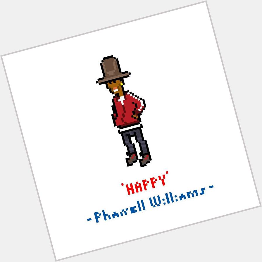 Happy Birthday to Pharrell Williams(  by   