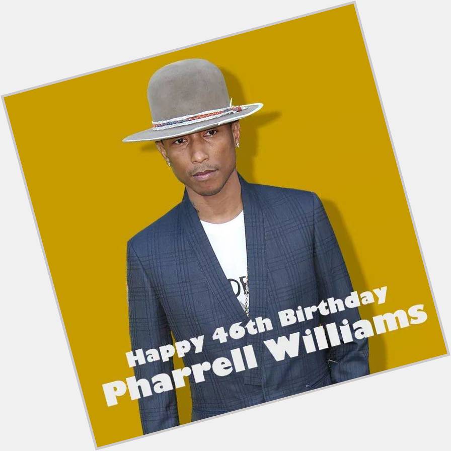    Happy birthday to Virginia\s own Pharrell Williams 