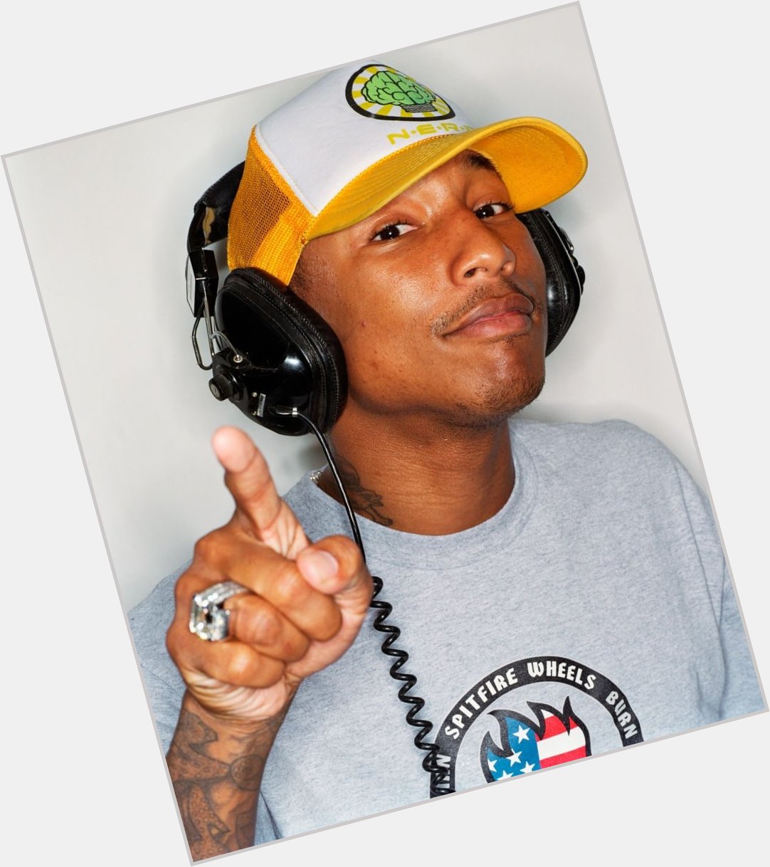 Happy Birthday to music legend and fashion icon, Pharrell Williams!

Favorite Neptunes beat... GO!  