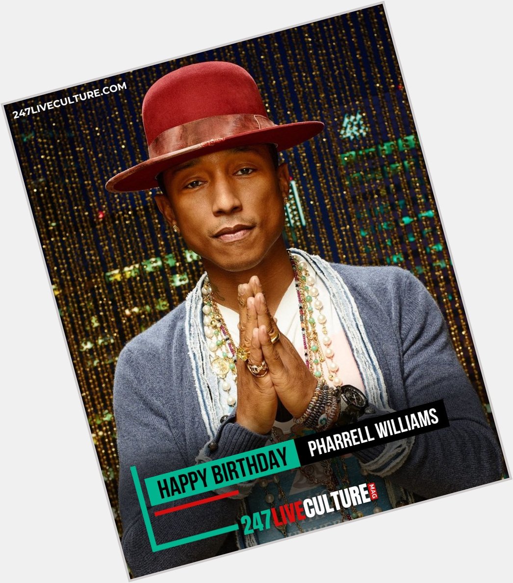 Happy birthday Pharrell Williams, 50! 