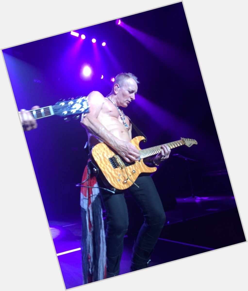 Happy Birthday Phil
Phil Collen (G Def Leppard)

Have a good day & Day off on this tour  