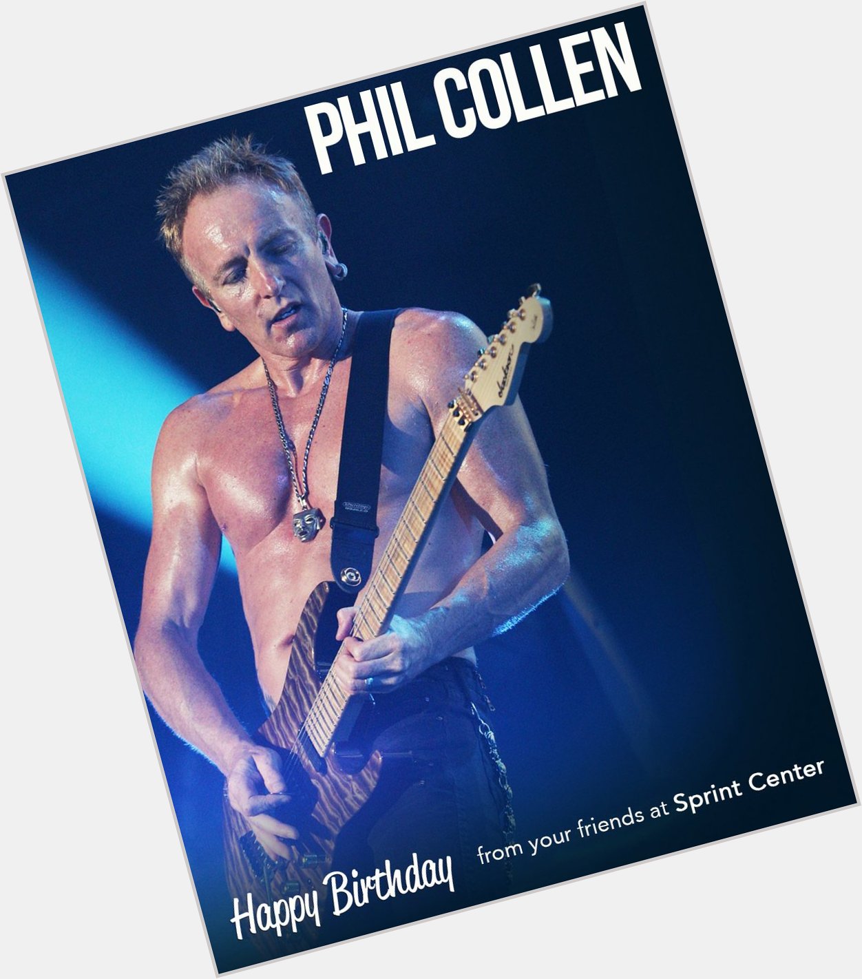 Happy Birthday to Phil Collen of  