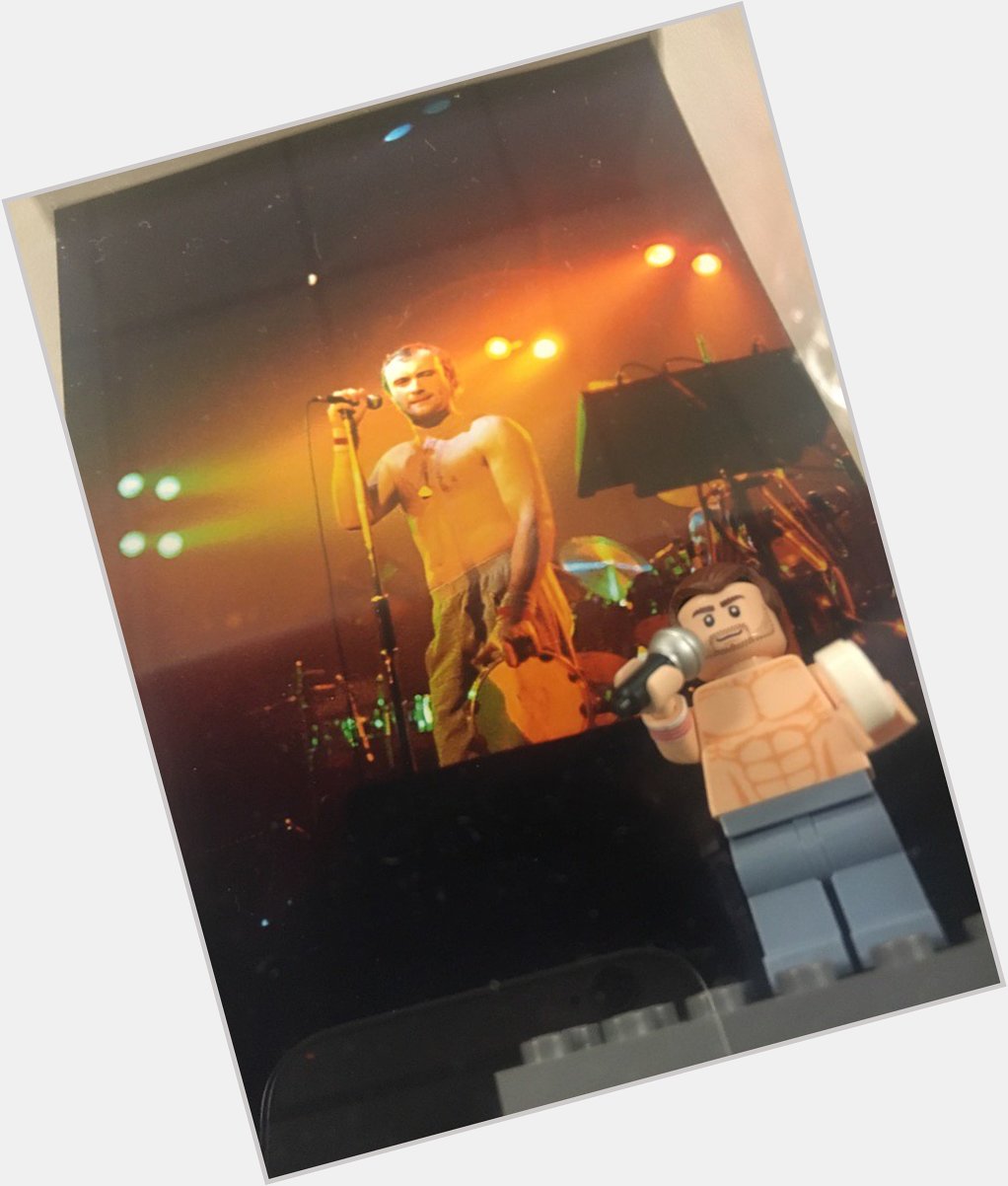 Phil collins: a legend in lego form just as he is in real life. happy 66th birthday phil! 