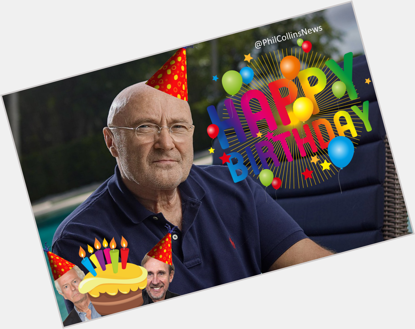 Happy 67th Birthday to Phil Collins  