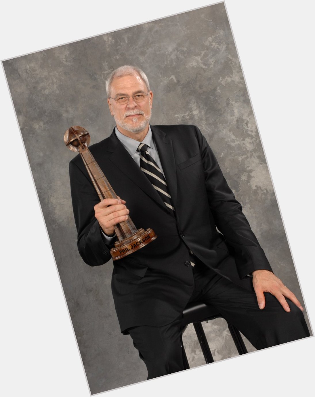 To wish Phil Jackson a Happy Birthday.  : Andrew D. Bernstein/NBAE via Getty Images 
