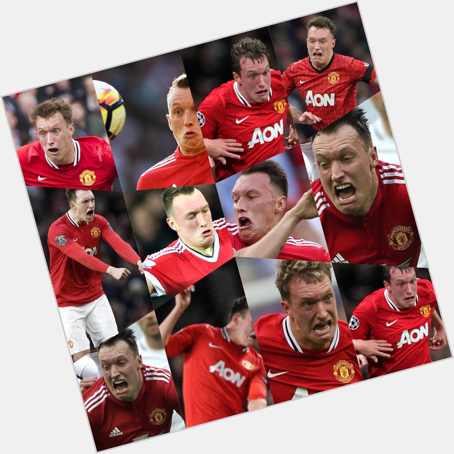   Happy 27th Birthday to our fantastic number 4 ... ladies & gents, Phil Jones!    